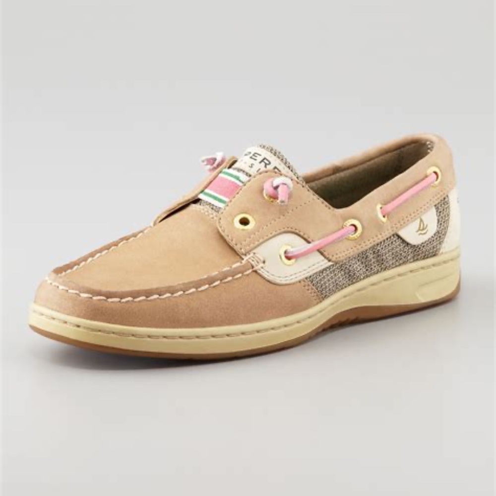 Sperry Top-Sider Bluefish Tie-Free Boat Shoe, Linen